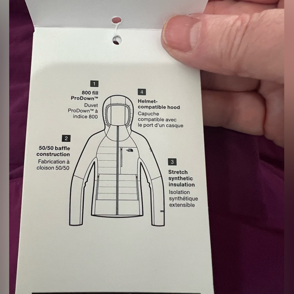 NWT North Face Steep Series small 50/50 down jacket - Picture 12 of 13